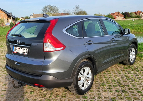 Honda CR-V cena 59909 przebieg: 168000, rok produkcji 2013 z Sieradz małe 529